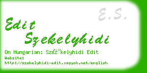 edit szekelyhidi business card